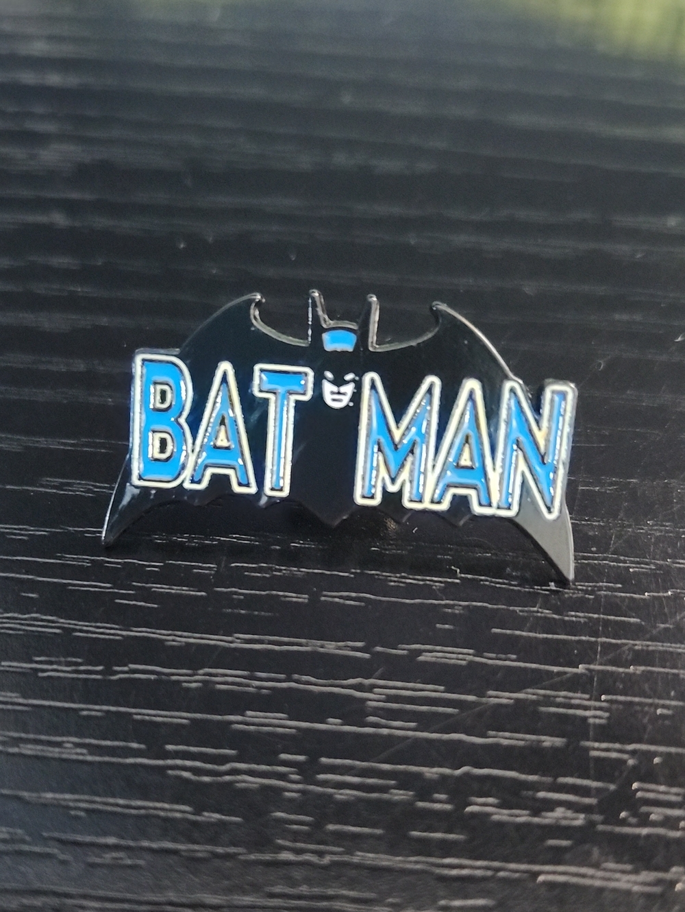 Batman Logo Enamel Pin - Men Accessories